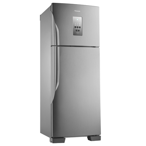 Geladeira / Refrigerador Panasonic Duplex, Frost Free, com Sistema Antibactéria, 483L, Inox - BT55 220V