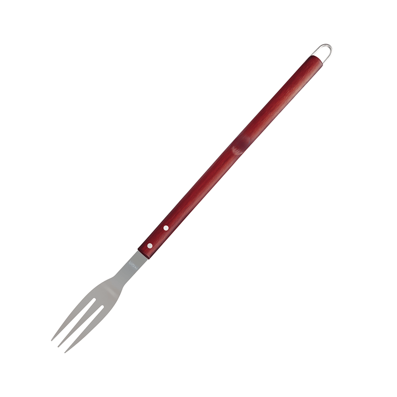 Garfo Churrasco Inox 2 Dentes 50 Cm