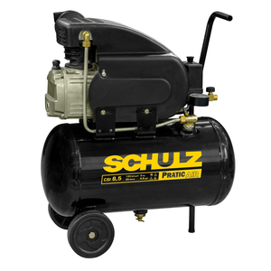 Compressor de Ar Schulz Pratic Air CSI 8,5/25, 25 Litros, 127V - 915.0393-0