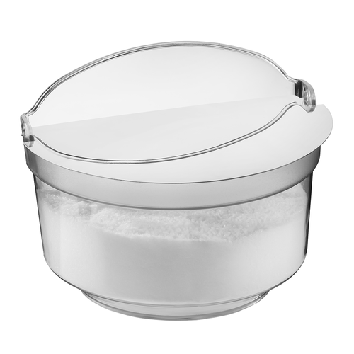 Saleiro Zanella Versatile 1Kg, em Policarbonato e Aço Inox - 5510