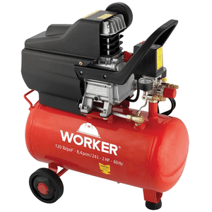 Compressor de Ar Worker 24 Litros, 127V - 245437