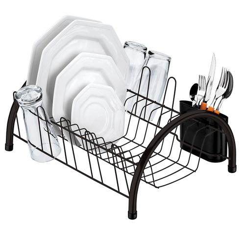 Escorredor de Louça Utimil 40cm x 32cm Preto – PR 400