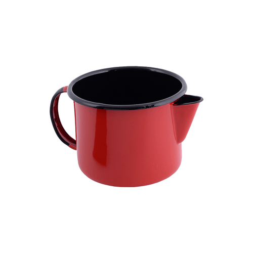 Caneca Ewel Vermelha 1L, Aço Esmaltado - 017/004