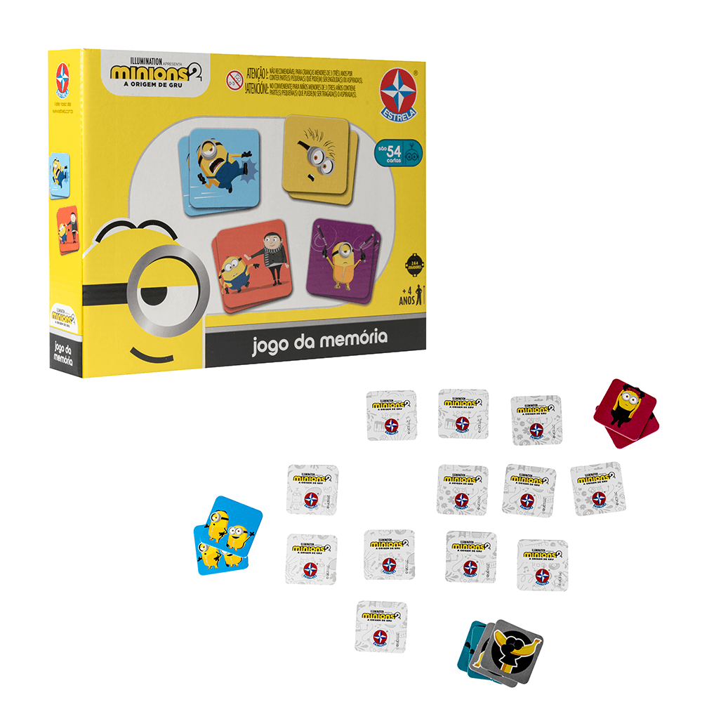 JOGO DA MEMÓRIA MINIONS : : Papelaria e Escritório