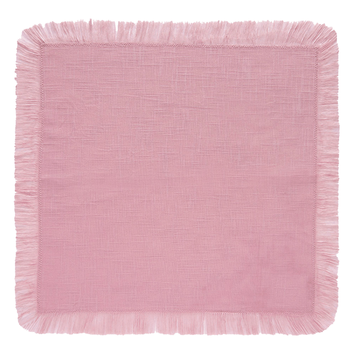 Guardanapo Copa&Cia Coloratta Franjas Rosa 45cm x 45cm - 303041