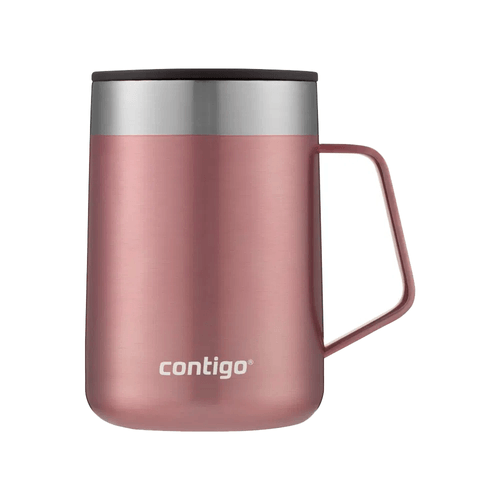 Caneca Térmica Contigo 414ml, em Aço Inox, com Tampa, Rose - 160320144612