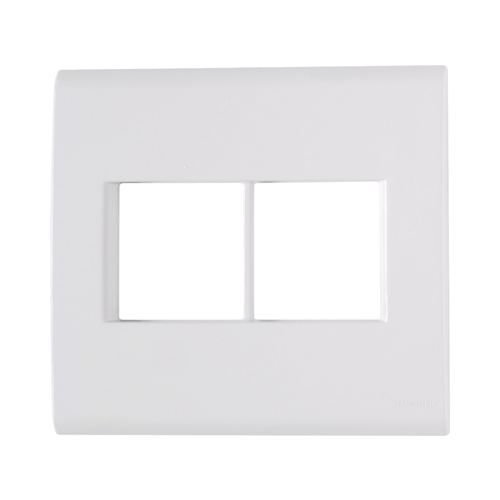 Placa 4 Postos Tramontina Liz 4x4 Branca - 57106/026