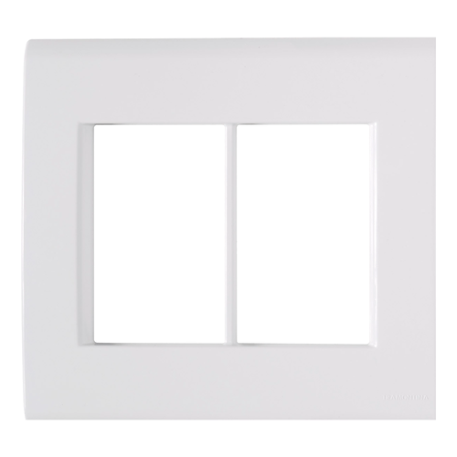 Placa 6 Postos Tramontina Liz 4x4 Branca - 57106/031