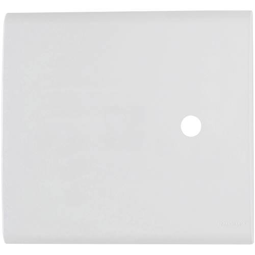 Placa com 1 Furo 9,5mm Tramontina Liz 4x4 Branca - 57106/022