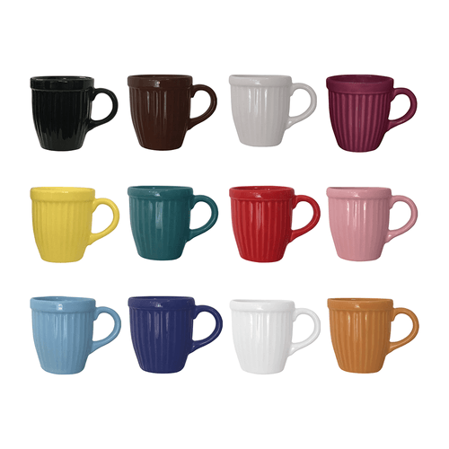 Caneca Cerâmica Regina Small Itália Colors 170ml, Sortida - 354