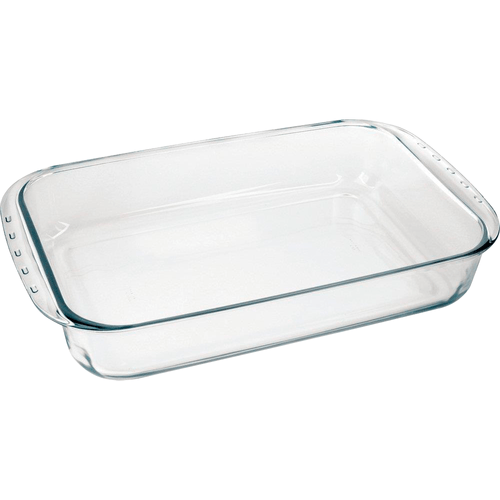 Assadeira Retangular Funda para Lasanha Marinex Média 36cm x 22cm x 7cm 3,7L, Vidro - 6537