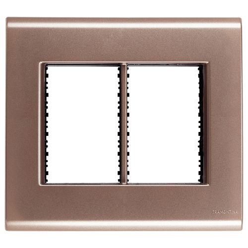 Placa 6 Postos Tramontina Liz 4x4 Ouro Velho - 57106/077