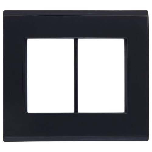 Placa 6 Postos Tramontina Liz 4x4 Grafite - 57106/078