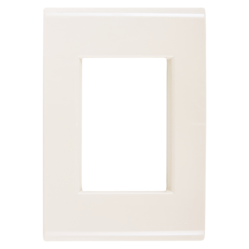 Placa 3 Postos Tramontina Liz 4x2 Bege - 57106/057