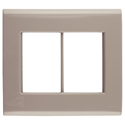 Placa 6 Postos Tramontina Liz 4x4 Fendi - 57106/075