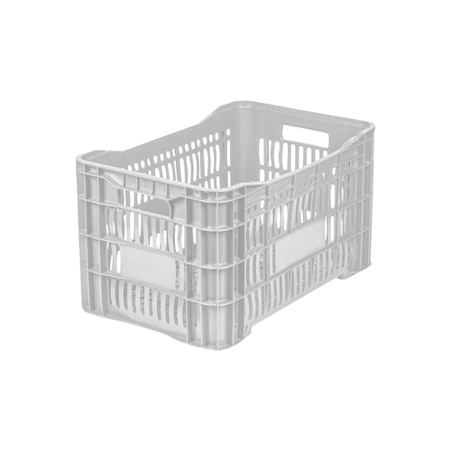 Caixa Organizadora Plasvale Vazada 53,4cm x 35,5cm x 29cm, Branca - 238/8300