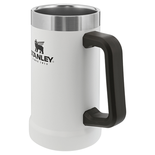 Caneca Térmica Stanley 709ml, Aço Inox, Branca - 8042