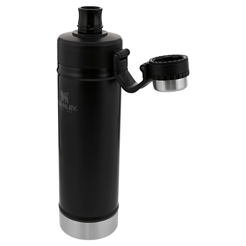 GARRAFA TERMICA AGUA GELADA OU QUENTE STRAW FLASK 355ML BLACKSAND