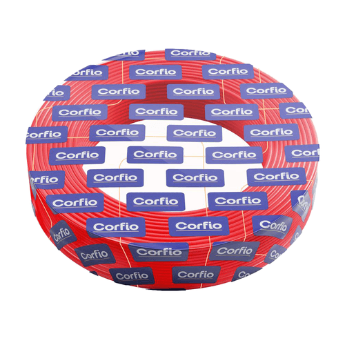 Rolo 100 Metros Cabo Flexível BWF Corfio 750V 16mm Vermelho