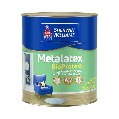 Tinta Acrílica Premium Sherwin-Williams Metalatex Bioprotect