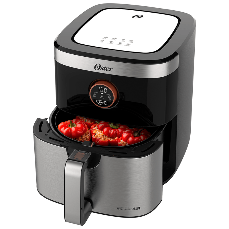 Fritadeira Elétrica Air Fryer Digital Sem Óleo 127v-220v Com Panela Re –  Dafu Shop