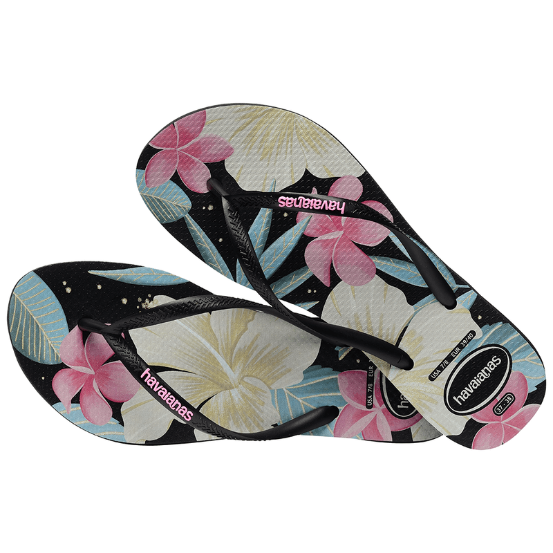 Chinelo 2024 havaianas floral