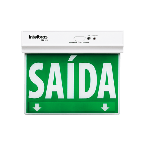 Placa de Sinalização Intelbras PSA125 Face Única - 4632001