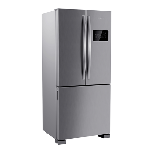 Geladeira / Refrigerador Brastemp Side Inverse, Frost Free, Com French Door, 554l, Inox - Bro85ak 110v