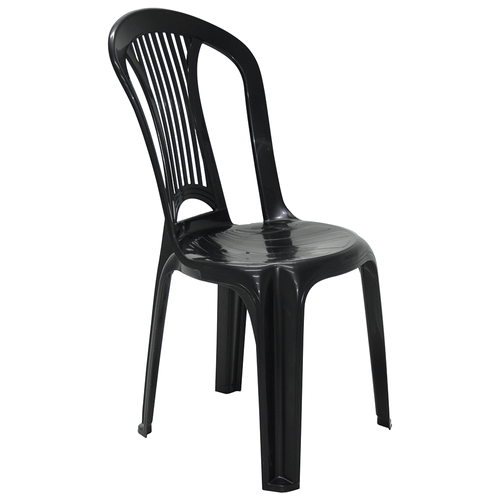 Cadeira Plástica Tramontina Atlântida Preta - 92013/009
