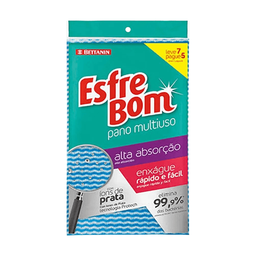 Pano Multiuso Bettanin Esfrebom, Azul - 36838