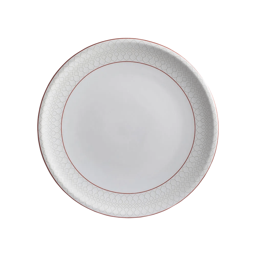 Aparelho Jantar e Chá Porcelana Schmidt 30 Peças - Dec. Jerico