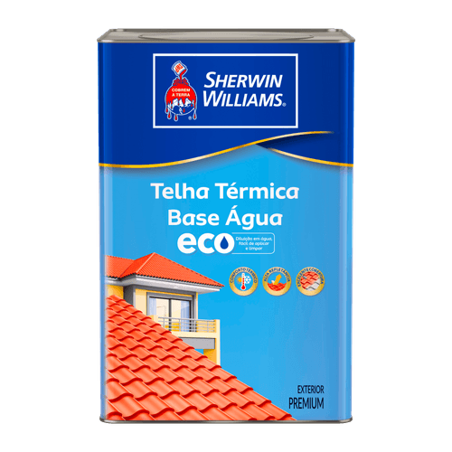 Tinta Acrílica Premium Sherwin-Williams Metalatex Eco Telha Térmica Brilhante Champagne 18L - 7287906