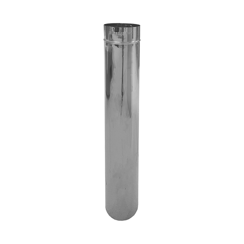 Cano Inox para Fogão Zatti 1m Diâmetro de 12cm - 002002