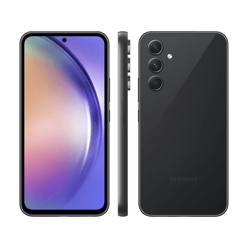 Smartphone Samsung Galaxy A54 5G 128GB Preto com Tela de 6,4" e Câmera Tripla de 50MP