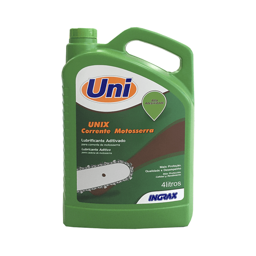 Óleo Lubrificante Ingrax Unix 4 Litros Para Corrente De Motosserras
