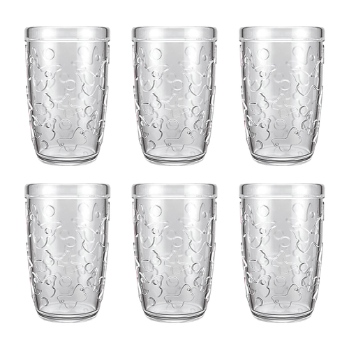 Conjunto De Copos Sm Aurora 270ml, Vidro, 6 Peças - 1160.23
