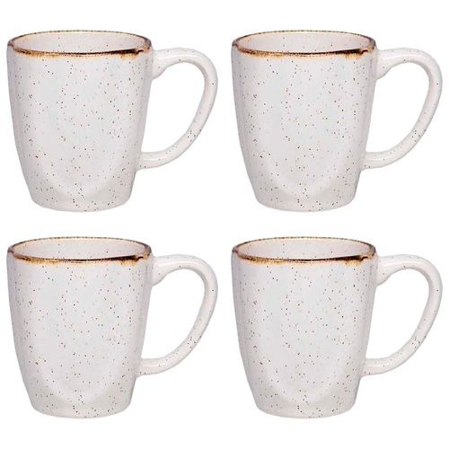 Conjunto de 4 Canecas 260ml Oxford Ryo Maresia, Porcelana