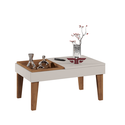Mesa De Centro Grappa Veneza Off White / Matte - 164