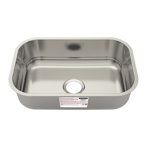 Cuba de Embutir Tramontina Basic em Aço Inox 47cm x 30cm, sem Válvula  - 94083/556