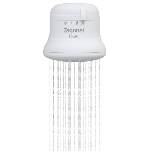 Ducha Elétrica Ideale Plus Zagonel, 6800W, 4 Temperaturas - 220V