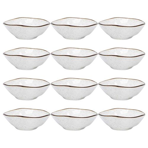 Conjunto De 12 Tigelas 500ml Oxford Ryo Maresia, Porcelana