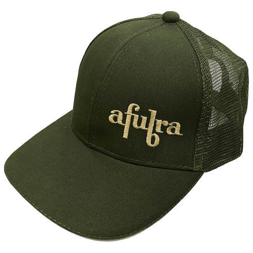 Boné Afubra Brim Pesado com Tela - Verde
