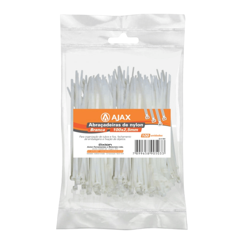 Abra-adeira-De-Nylon-Ajax-100-X-2-5mm-100-Pe-as-Branca-A11001-164092-164092-1