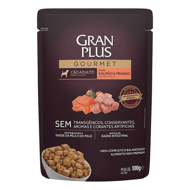 Sach-Granplus-Gourmet-Para-C-es-Adultos-Frango-E-Salm-o-100-Gramas-164044-164044-1