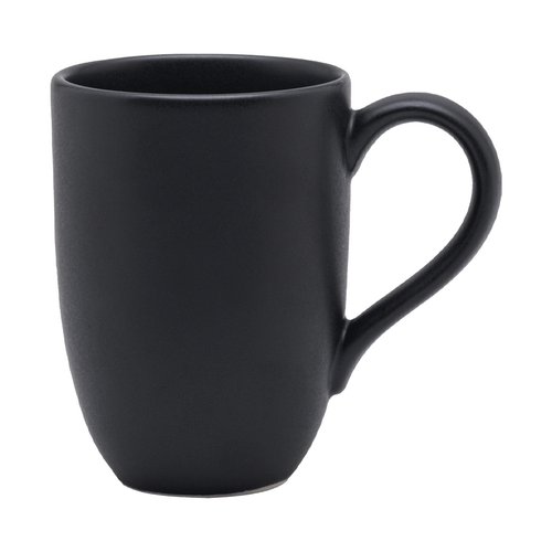 Caneca Oxford Flat Ônix 350ml, Cerâmica - 136386