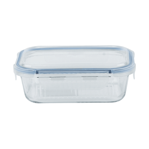 Pote Retangular Mimo 640ml, Vidro Borossilicato Com Tampa - 10192