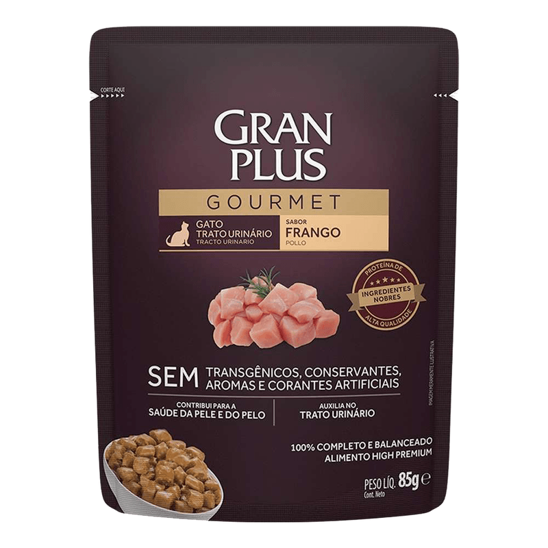 Sach-Granplus-Para-Gatos-Adultos-Para-Trato-Urin-rio-Frango-85-Gramas-164043-164043-1
