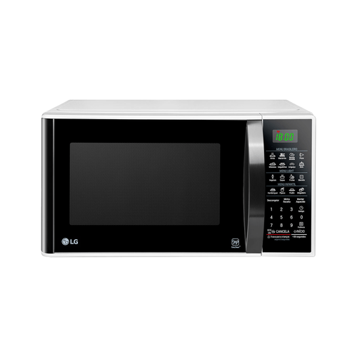 Micro-Ondas LG Ms3091 30l, com tecnologia I Wave, branco - 220v