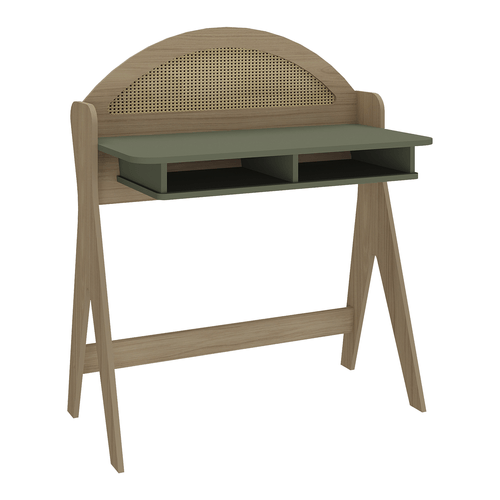 Escrivaninha Artely Ceci Carvalho/Menta - 004636