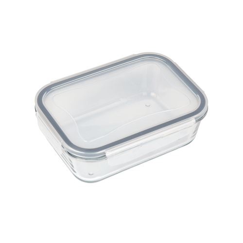 Pote Refratário Retangular de Vidro Mor Glass 650 ml- 7770